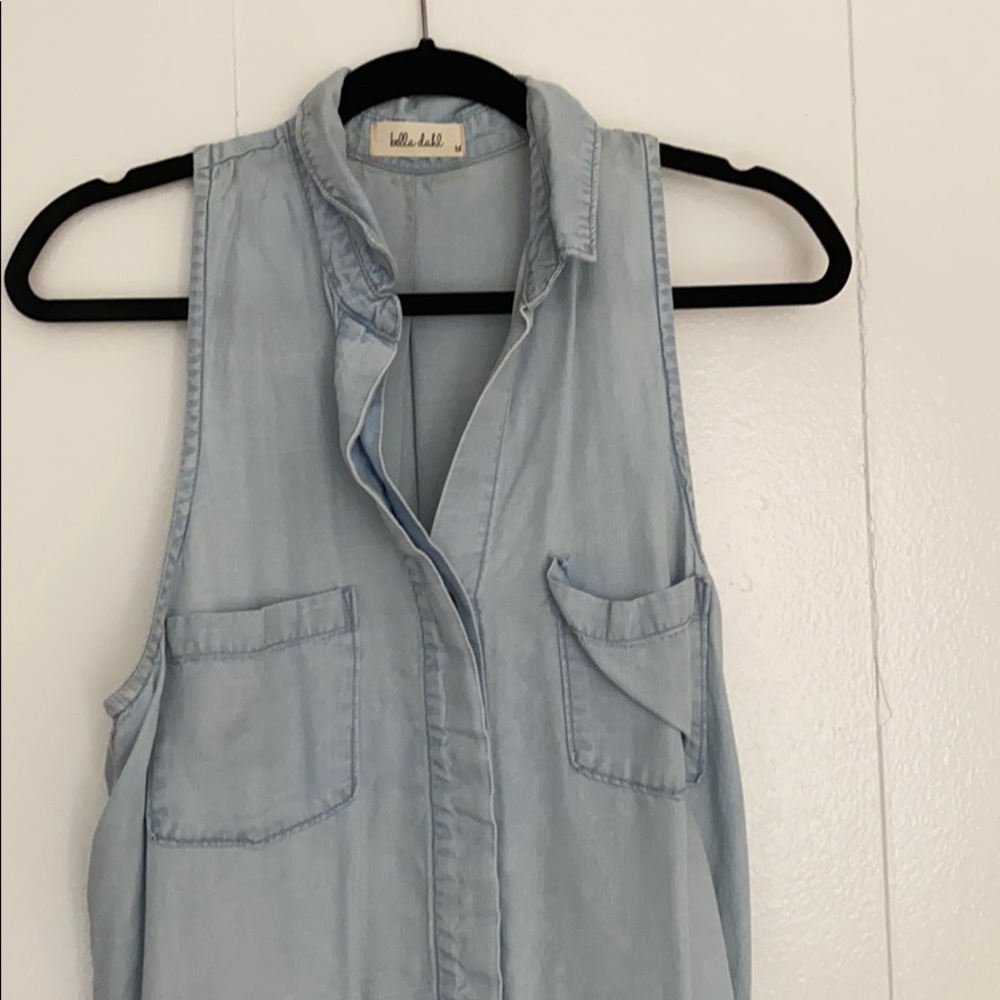 Bella Dahl chambray shirt